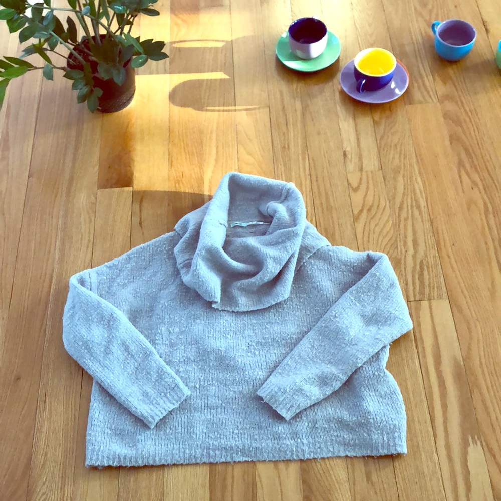 Urban outfitter kimchi blue sweater, cropped sky
